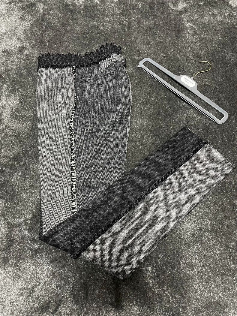 Thom Browne Thom Browne size1 Patchwork woolen men's trousers Size 38S - 1 Thumbnail