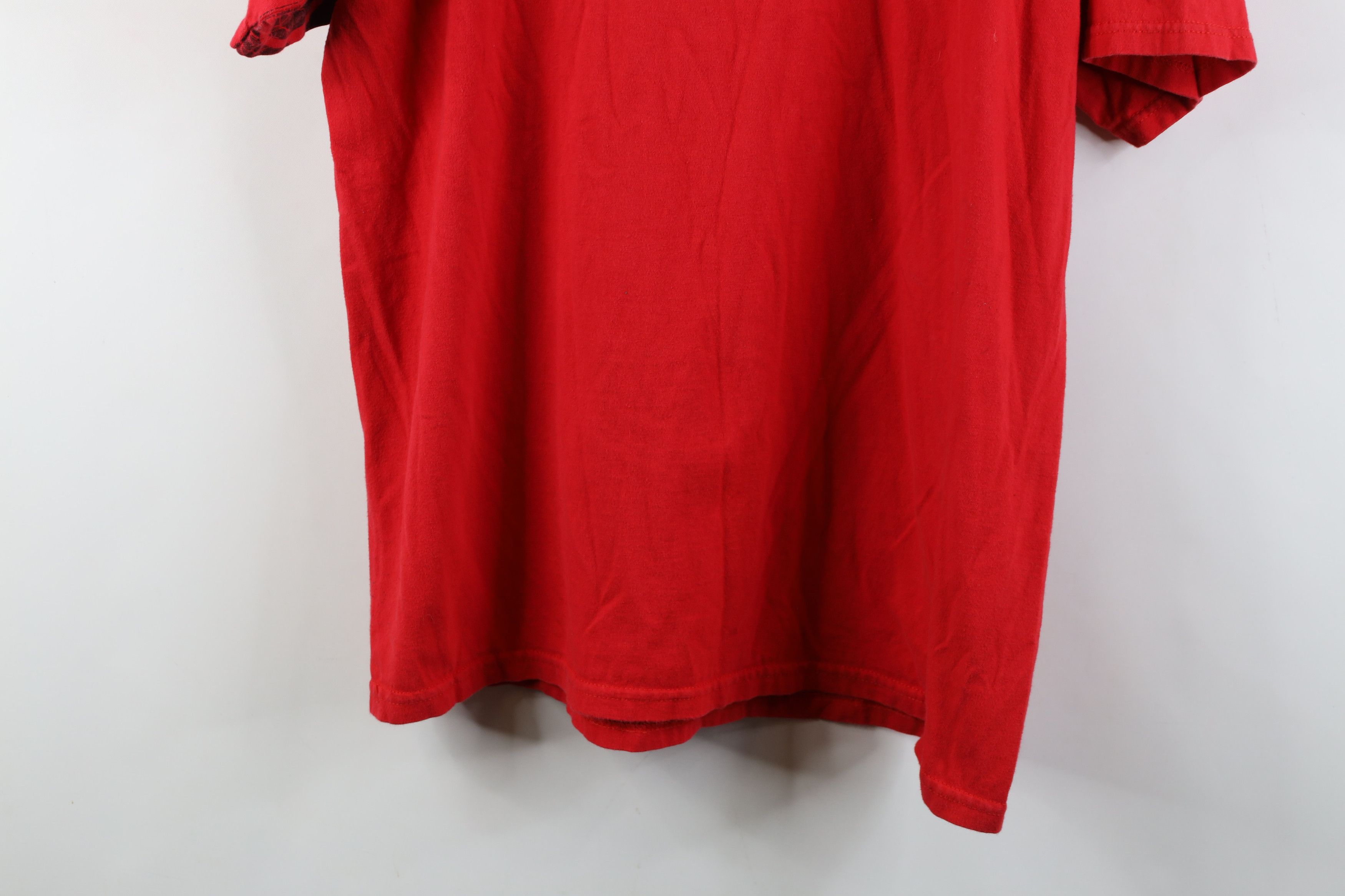 Element Vintage 90s Y2K Element Skateboards Bam Margera T-Shirt Red Size US L / EU 52-54 / 3 - 14 Thumbnail