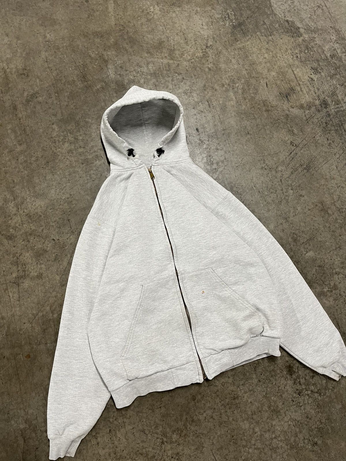 Carhartt × Vintage Carhartt zip up thermal lined vintage hoodie streetwear hype Size US XL / EU 56 / 4 - 3 Thumbnail