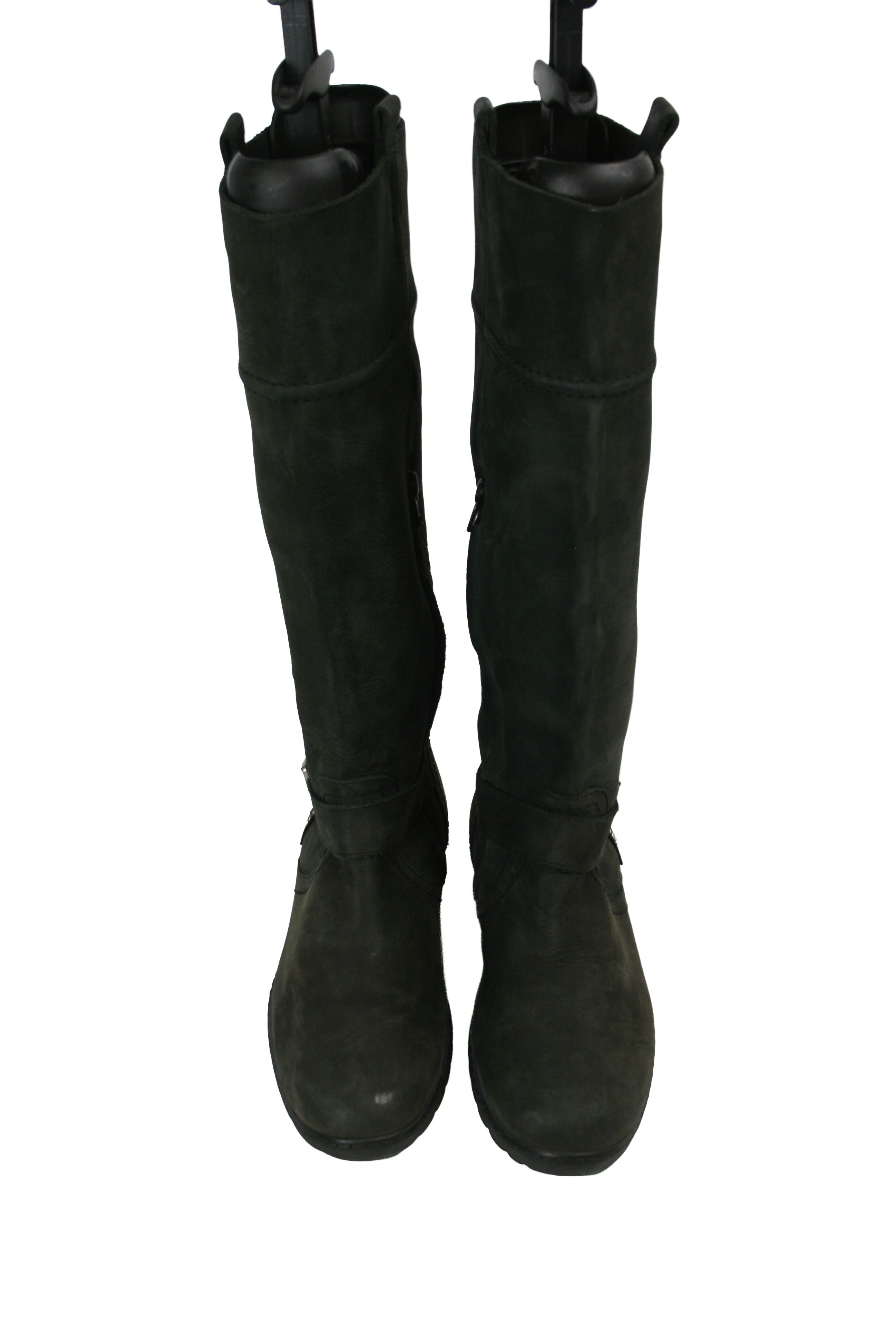 Costume National Motorcycle Engineer Gore-tex Knee High Leather Boots Size US 8 / IT 38 - 6 Thumbnail