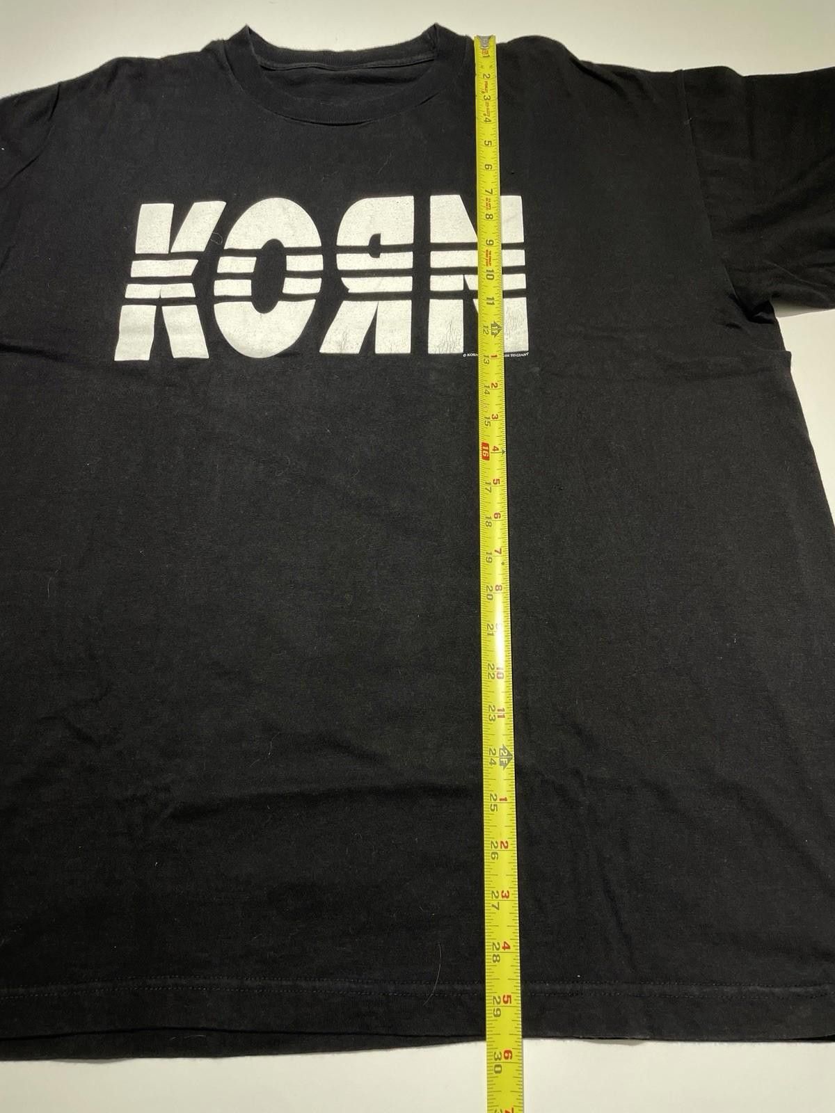Giant Vintage 90s KORN Adidas Tee Shirt Band Nu Metal XL Rare Logo Size US XL / EU 56 / 4 - 5 Thumbnail