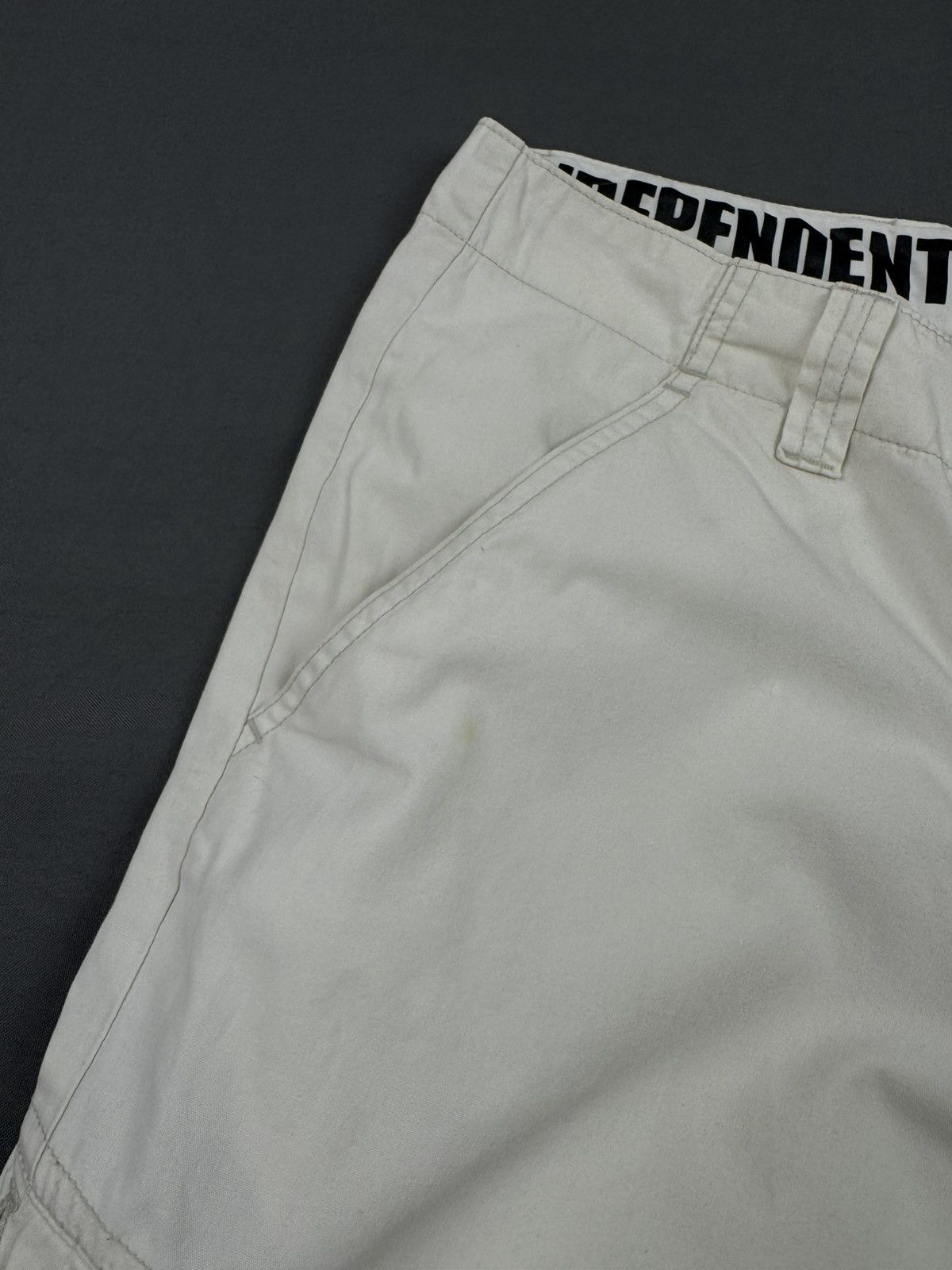 Shorty's Skateboards Vintage Independent Truck Co Cross Logo Cargo Shorts Size US 32 / EU 48 - 6 Thumbnail
