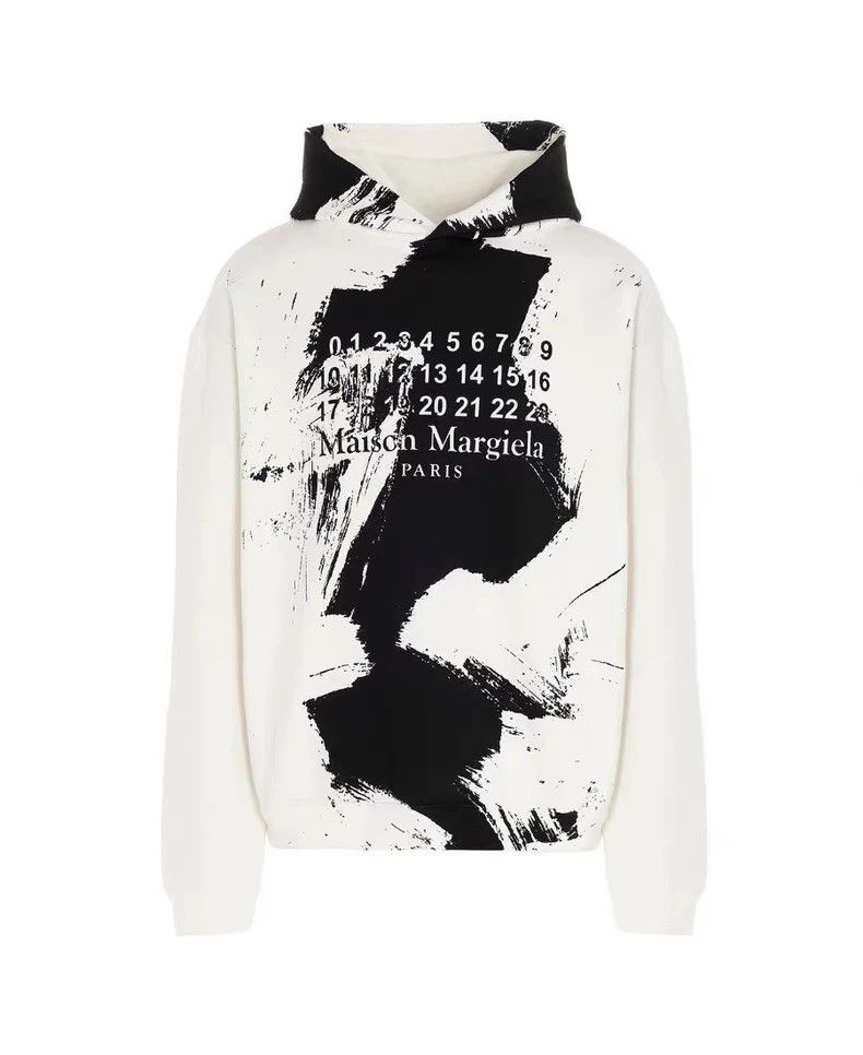 Maison Margiela Maison Margiela Sweatshirt splashed with ink Size US M / EU 48-50 / 2 - 8 Thumbnail