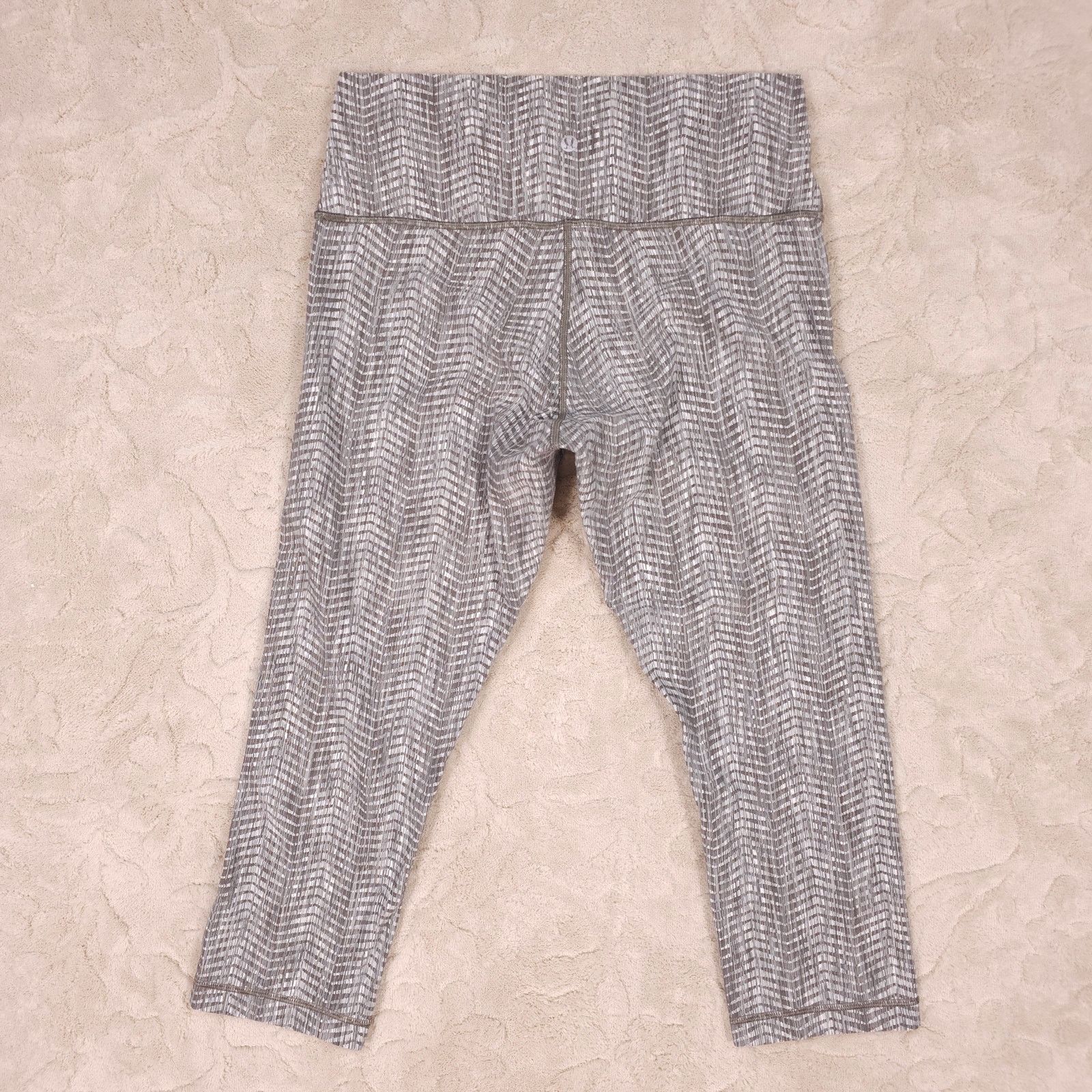 Lululemon Lululemon Wunder Under Crop High Rise Leggings Sz 12 Size 34" / US 12 / IT 48 - 5 Thumbnail