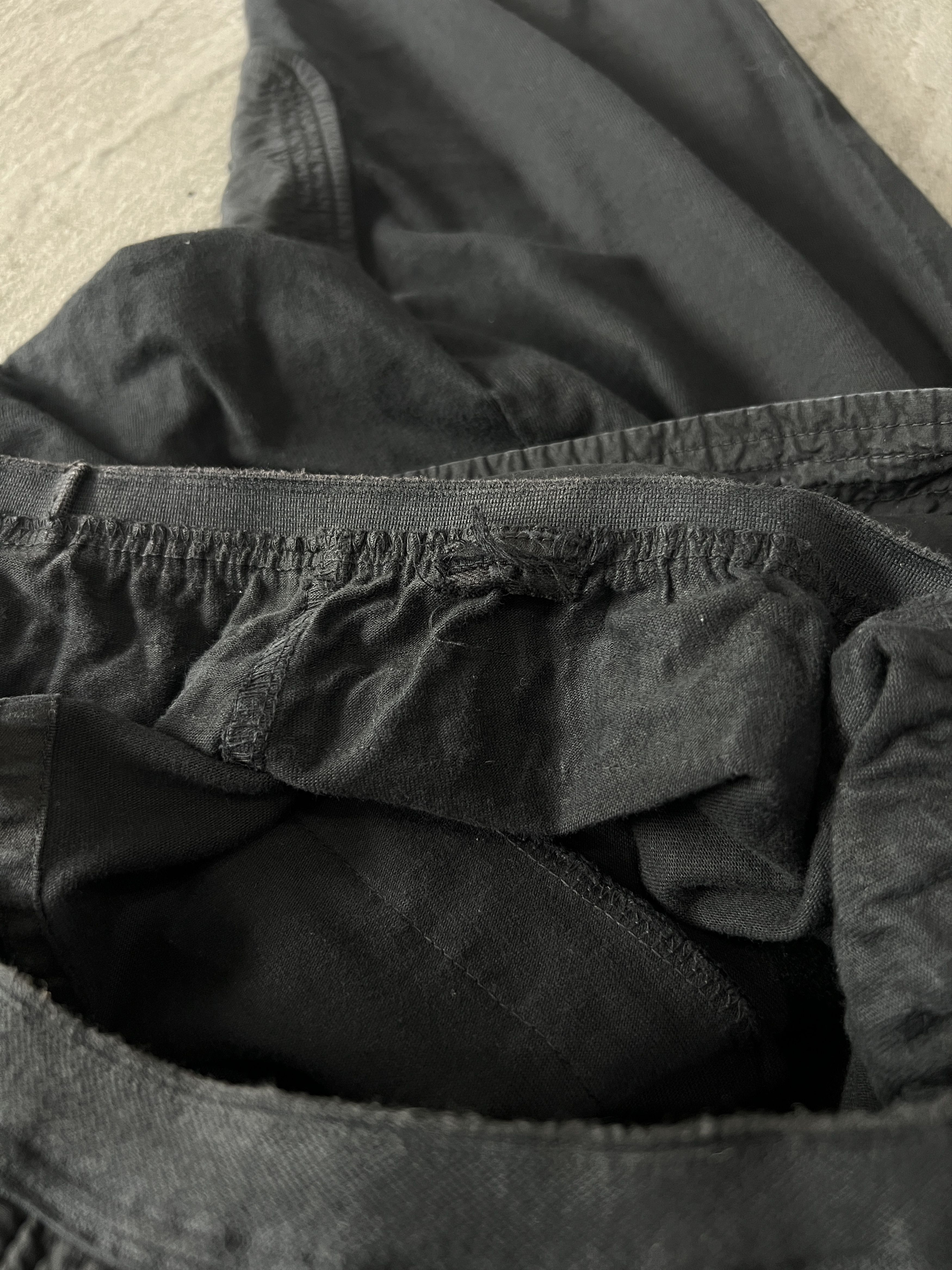 Rick Owens Drkshdw Rick Owens DRKSHDW Creatch Cargo Pants Black Size US 28 / EU 44 - 7 Thumbnail