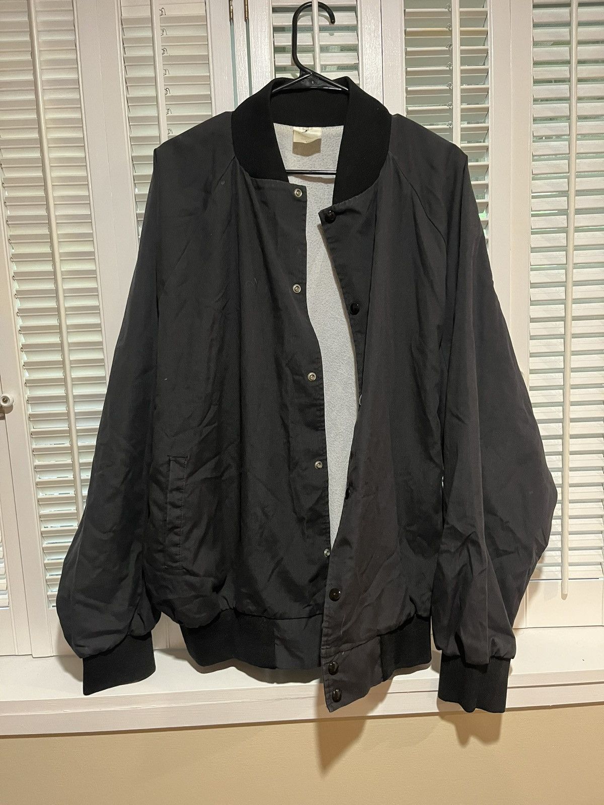 Vintage Vintage 80s Black Pool hall jacket / xxL Size US XXL / EU 58 / 5 - 3 Thumbnail
