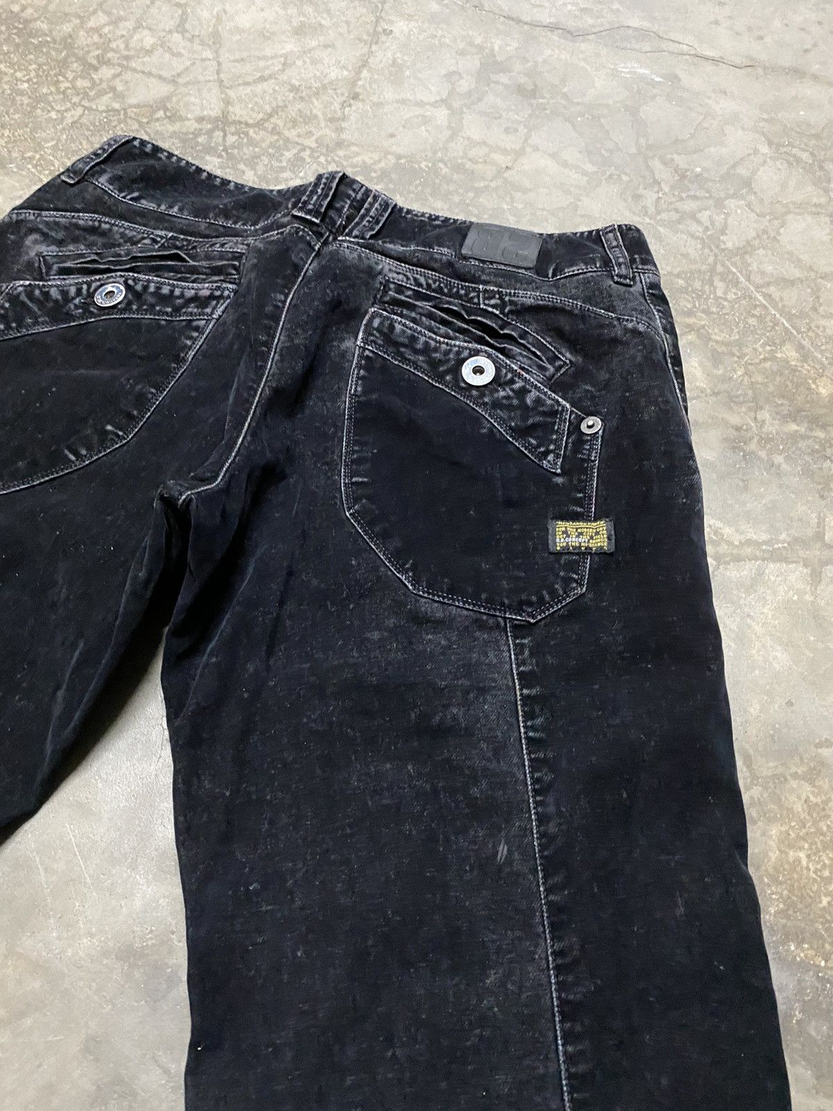 Japanese S.B Concept Velvet Hi-Stance Pants