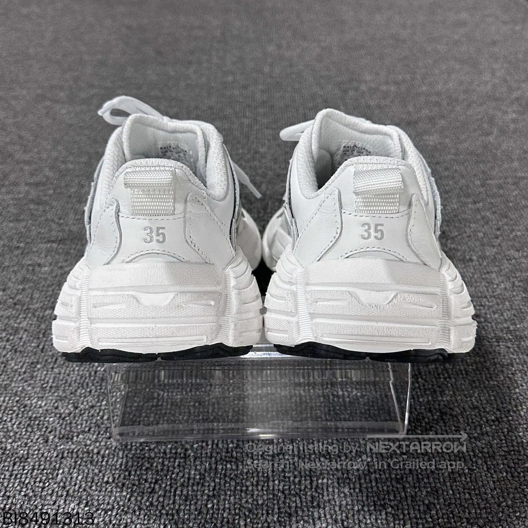 Balenciaga new white Monday sneakers by Balenciaga. Size US 5 / EU 37 - 8 Thumbnail
