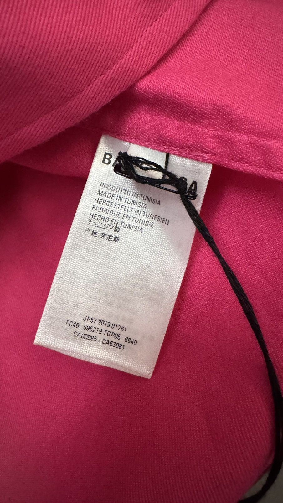 Balenciaga Balenciaga Double Open Sleeves Shirt Size US S / EU 44-46 / 1 - 8 Thumbnail