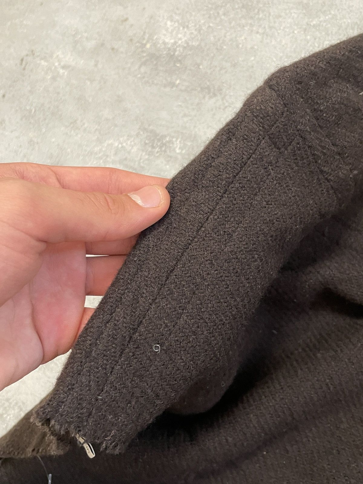 Our Legacy Our Legacy DISTRESSED Wool Brown Sweater Knit Avant-Garde Size US M / EU 48-50 / 2 - 12 Thumbnail