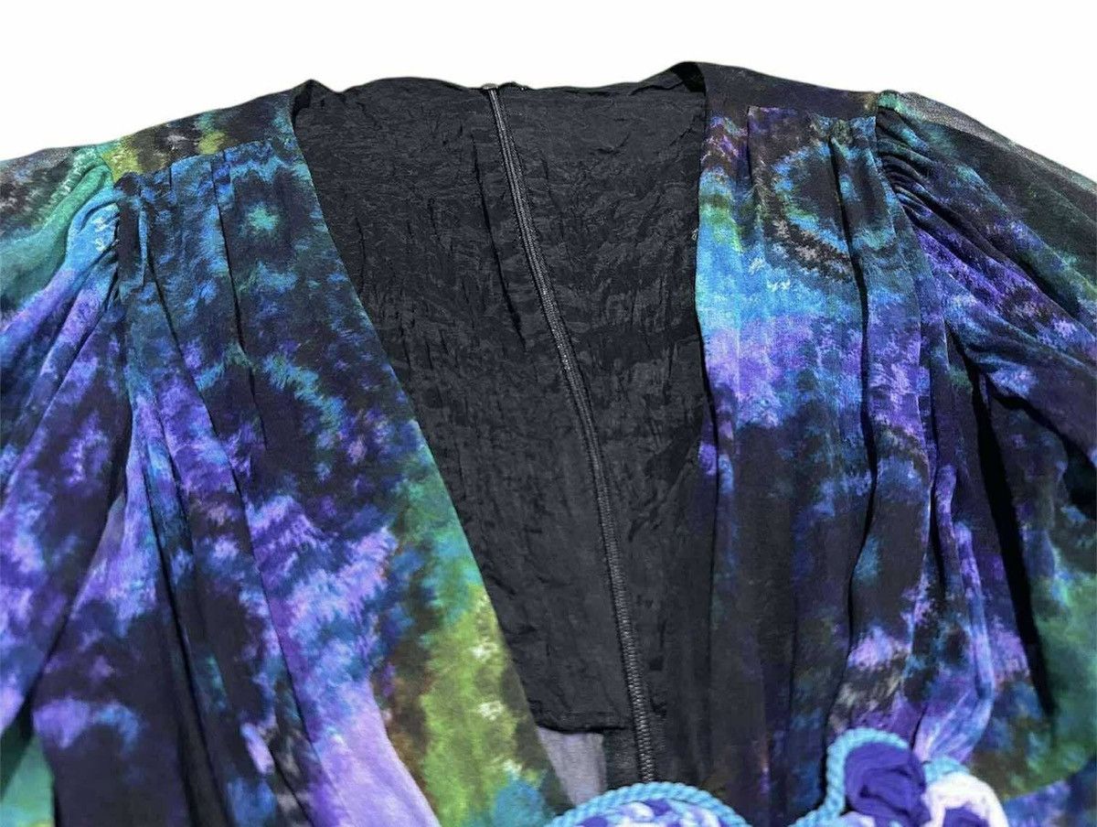 Anna Sui 🔥Y2K Anna Sui Psychedelic See Through Bondage Blouse Size S / US 4 / IT 40 - 3 Thumbnail