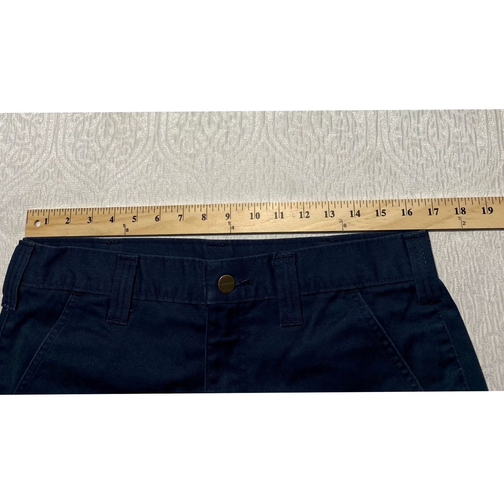 Carhartt Carhartt Work Pants Navy Blue Relaxed Fit Carpenter 32x29 Size US 32 / EU 48 - 4 Thumbnail