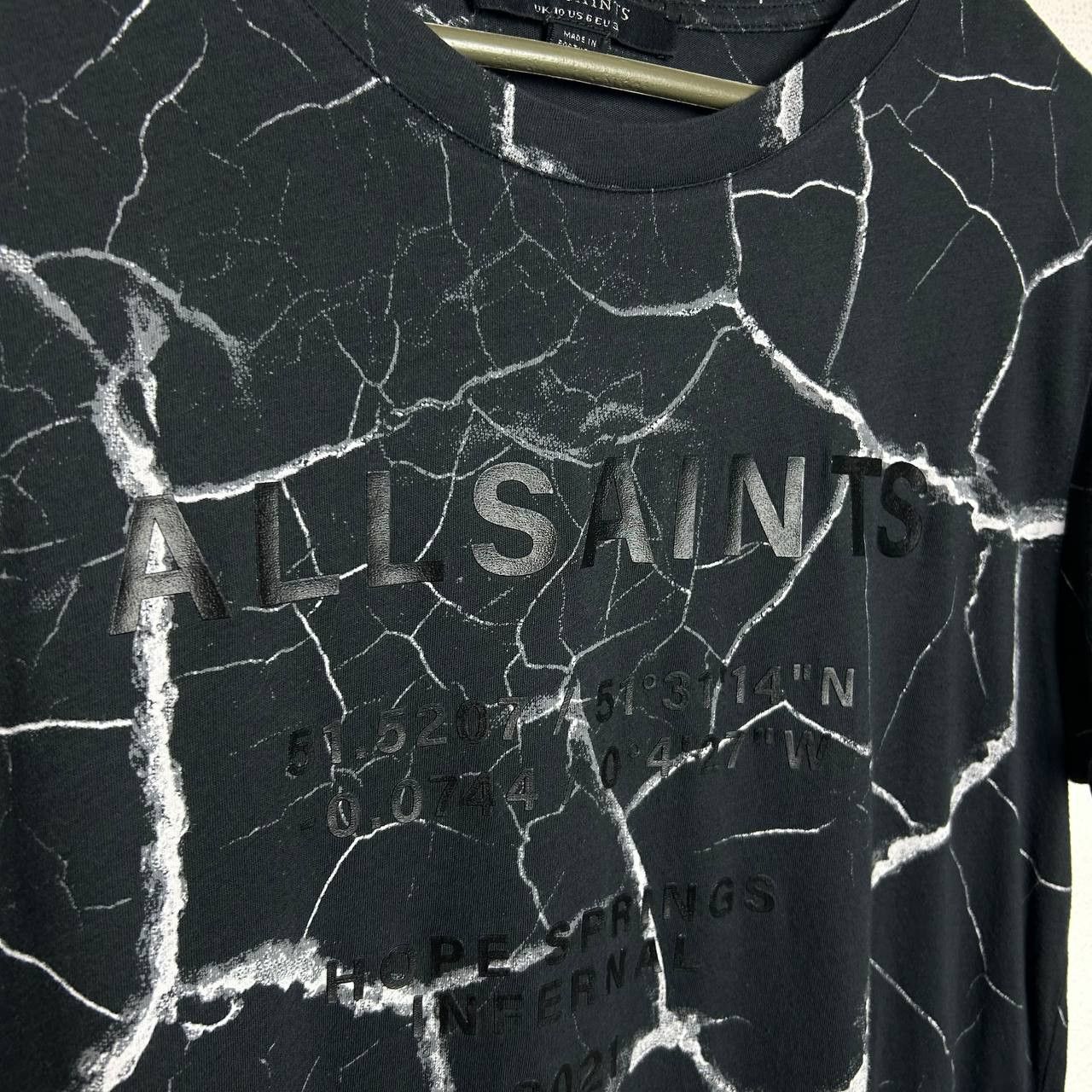 Allsaints Designer Allsaints Big Graphic logo Y2k japan tee Size M / US 6-8 / IT 42-44 - 3 Thumbnail
