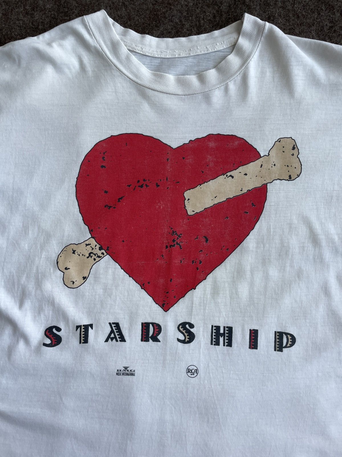 Band Tees Starship Vintage Band T-Shirt Size US L / EU 52-54 / 3 - 2 Thumbnail