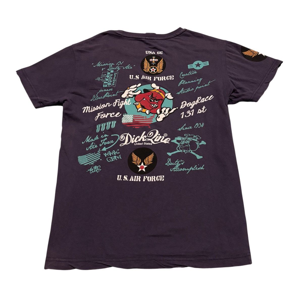 Japanese Brand Rough Surf Style U.S Air Force tee Shirt Size US S / EU 44-46 / 1 - 2 Thumbnail