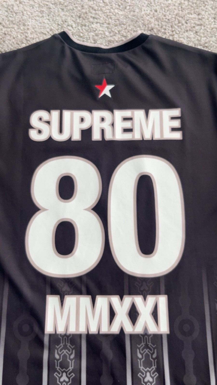 Supreme Supreme Arabic soccer jersey Size US M / EU 48-50 / 2 - 8 Thumbnail