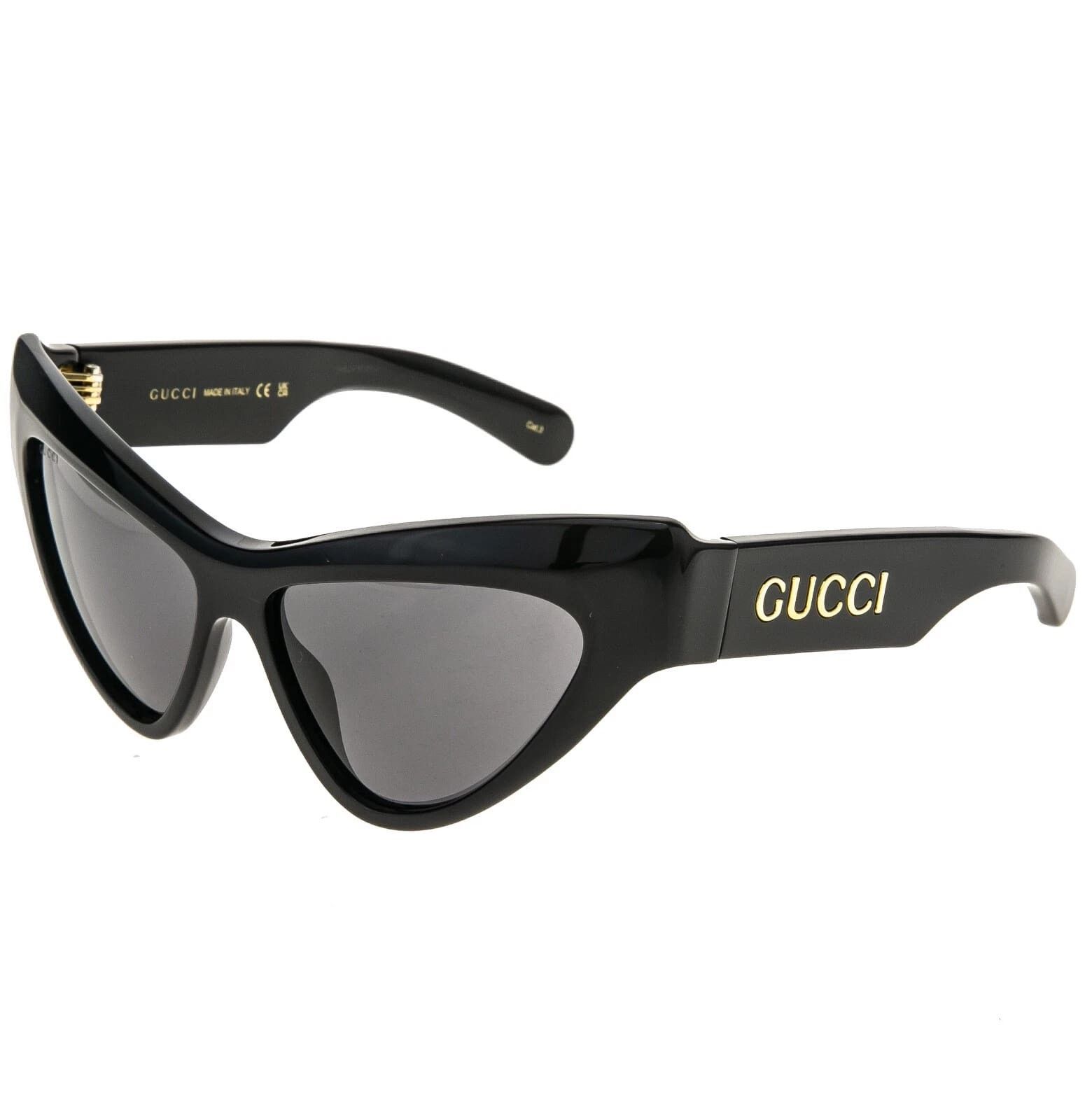 Gucci GUCCI GG1294 Black Bold Retro 1294 Fashion Sunglasses 001 Size ONE SIZE - 8 Thumbnail