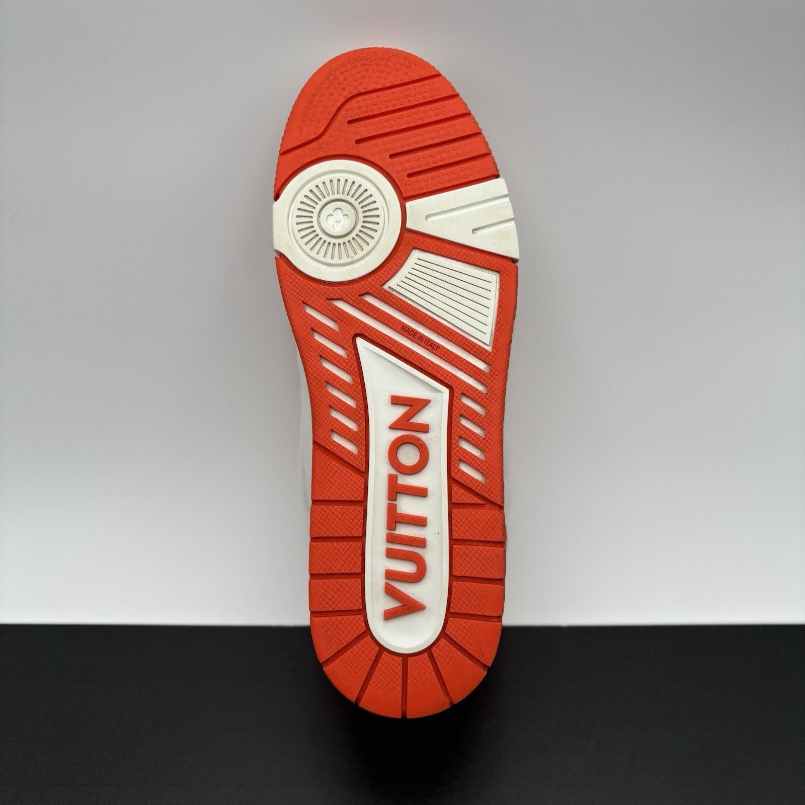 Louis Vuitton Louis Vuitton Trainer Strap ' Orange ' | GREAT CONDITION! Size US 10.5 / EU 43-44 - 17 Thumbnail