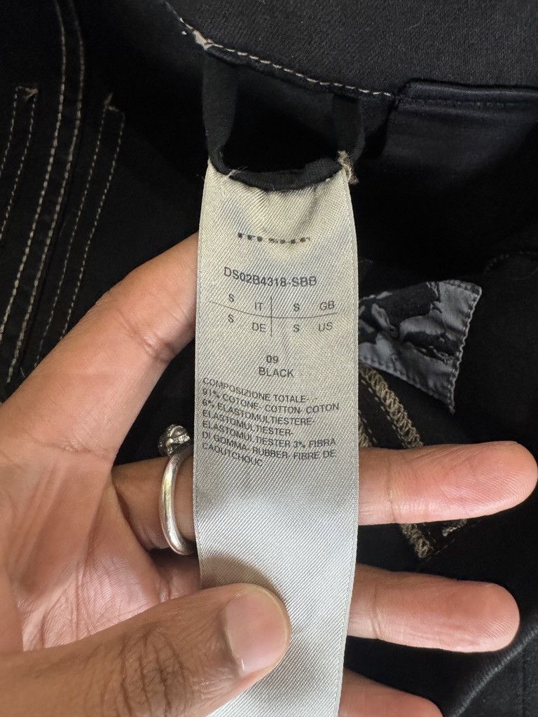 Rick Owens high waisted waxed denim shorts Size 29" - 4 Thumbnail