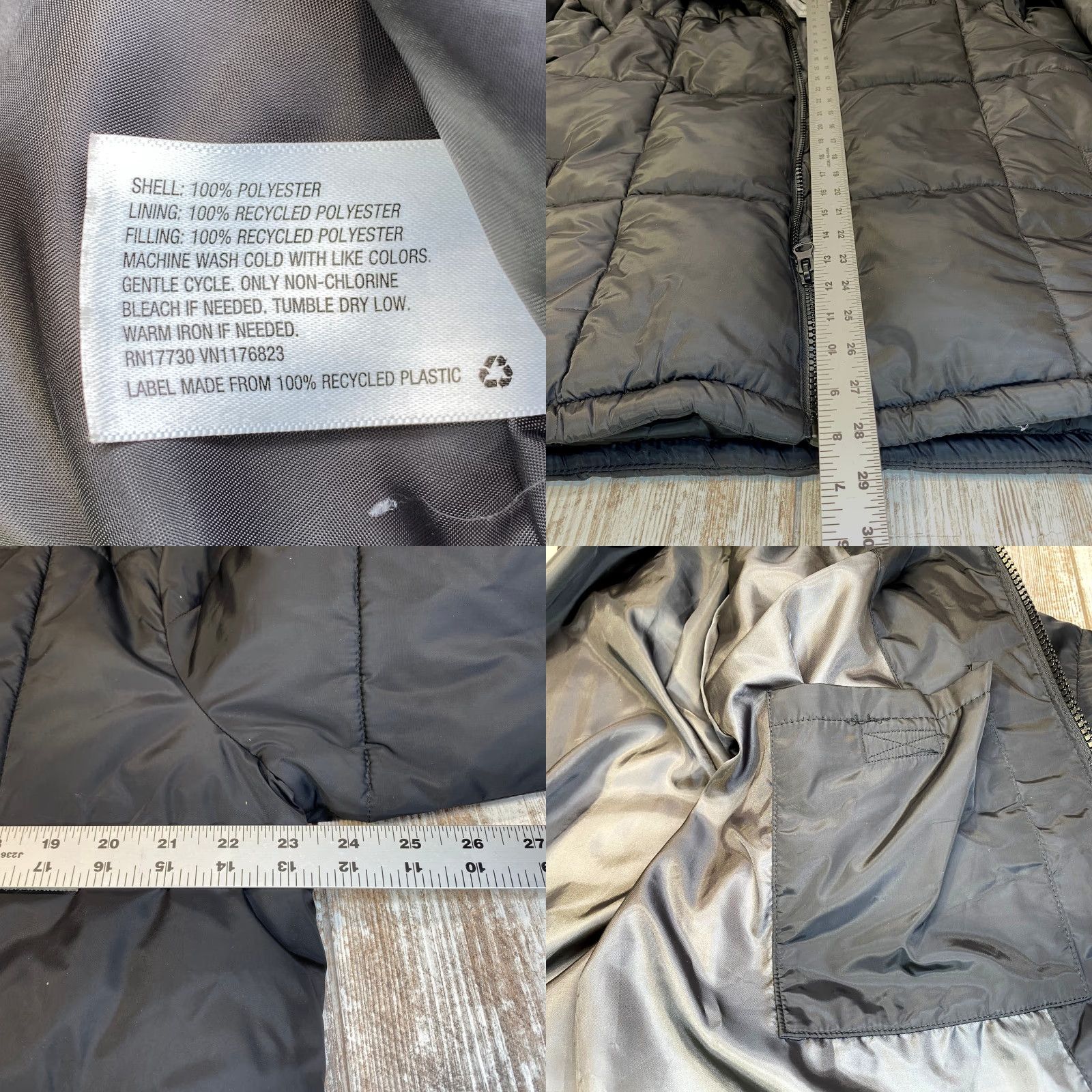 Vintage Goodfellow Jacket Mens Large Black Water Resistant Full Zip 7273 Size US L / EU 52-54 / 3 - 8 Thumbnail