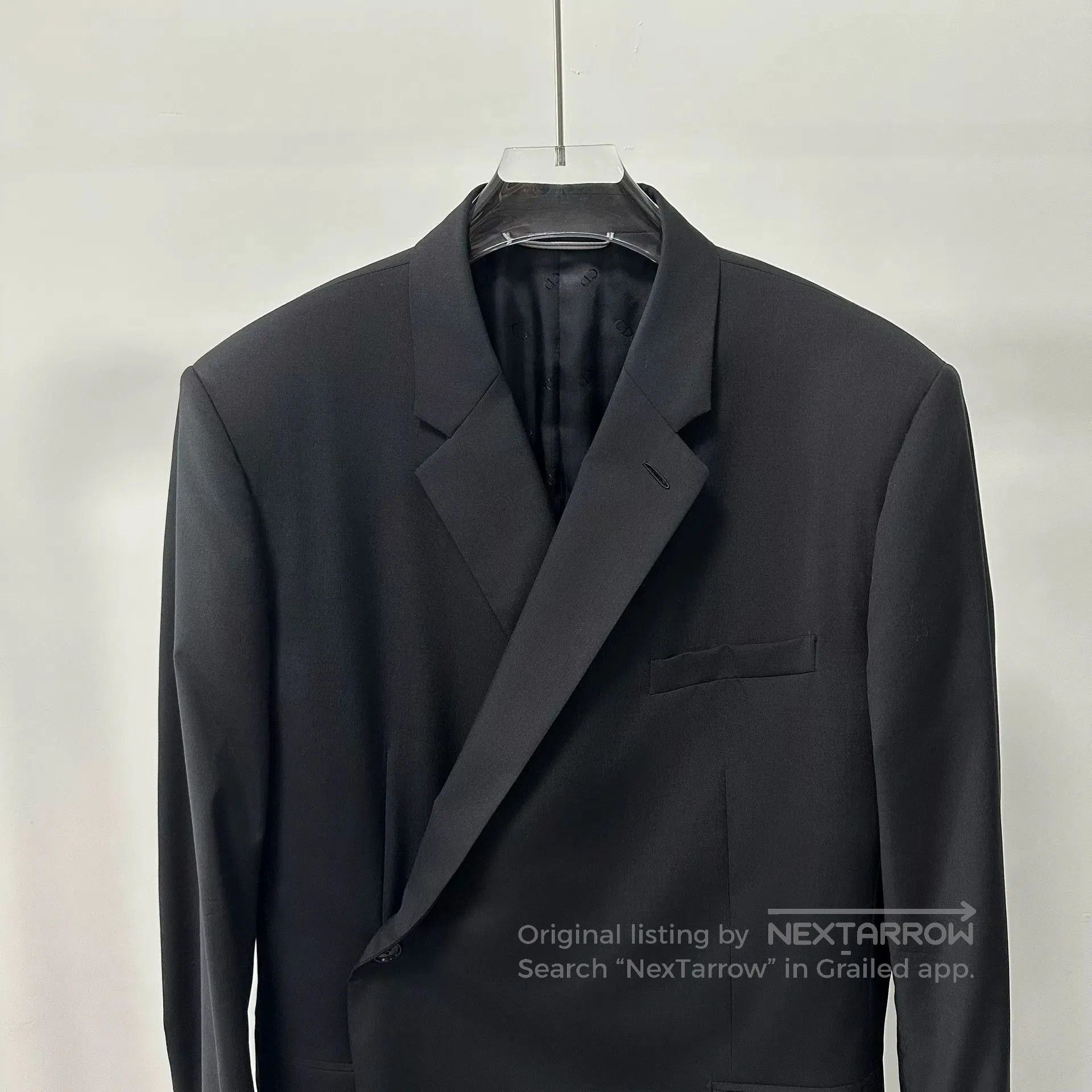 Dior Dior Man 19SS Runway Asymmetric Button Suit. Size US M / EU 48-50 / 2 - 2 Thumbnail