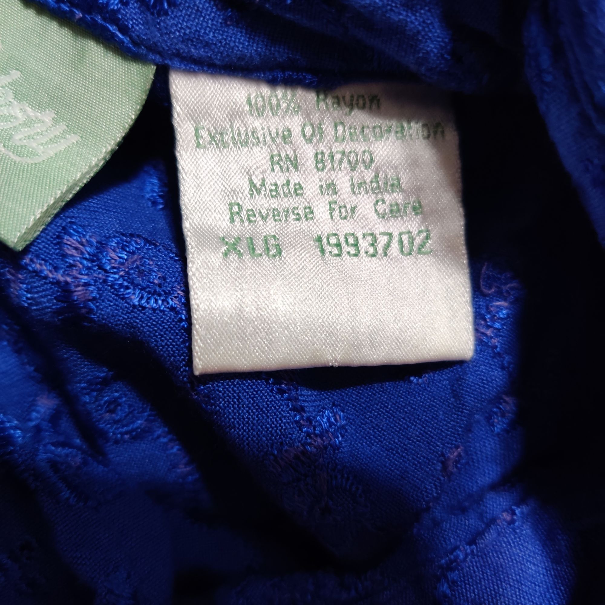 Vintage Vintage 220 Hickory Womens Dress Maxi Floral Embroidery Shor Size XL / US 12-14 / IT 48-50 - 6 Thumbnail