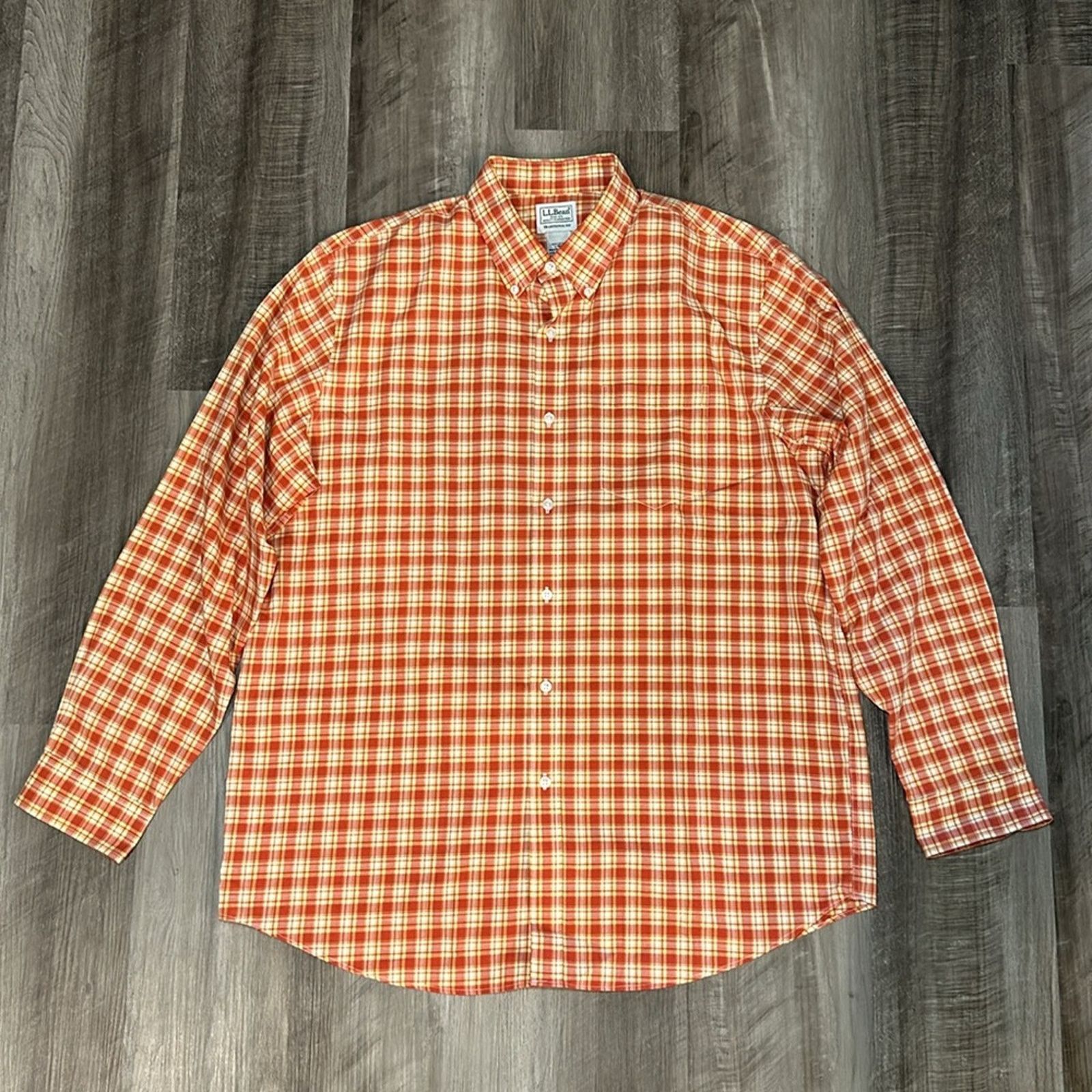 L.L. Bean L.L. Bean Traditional Fit Long Sleeve Button Down - Large Size US L / EU 52-54 / 3 - 2 Thumbnail