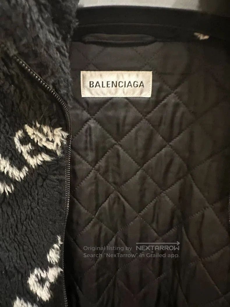 Balenciaga Balenciaga Logo Print Jacket. Size US M / EU 48-50 / 2 - 4 Thumbnail