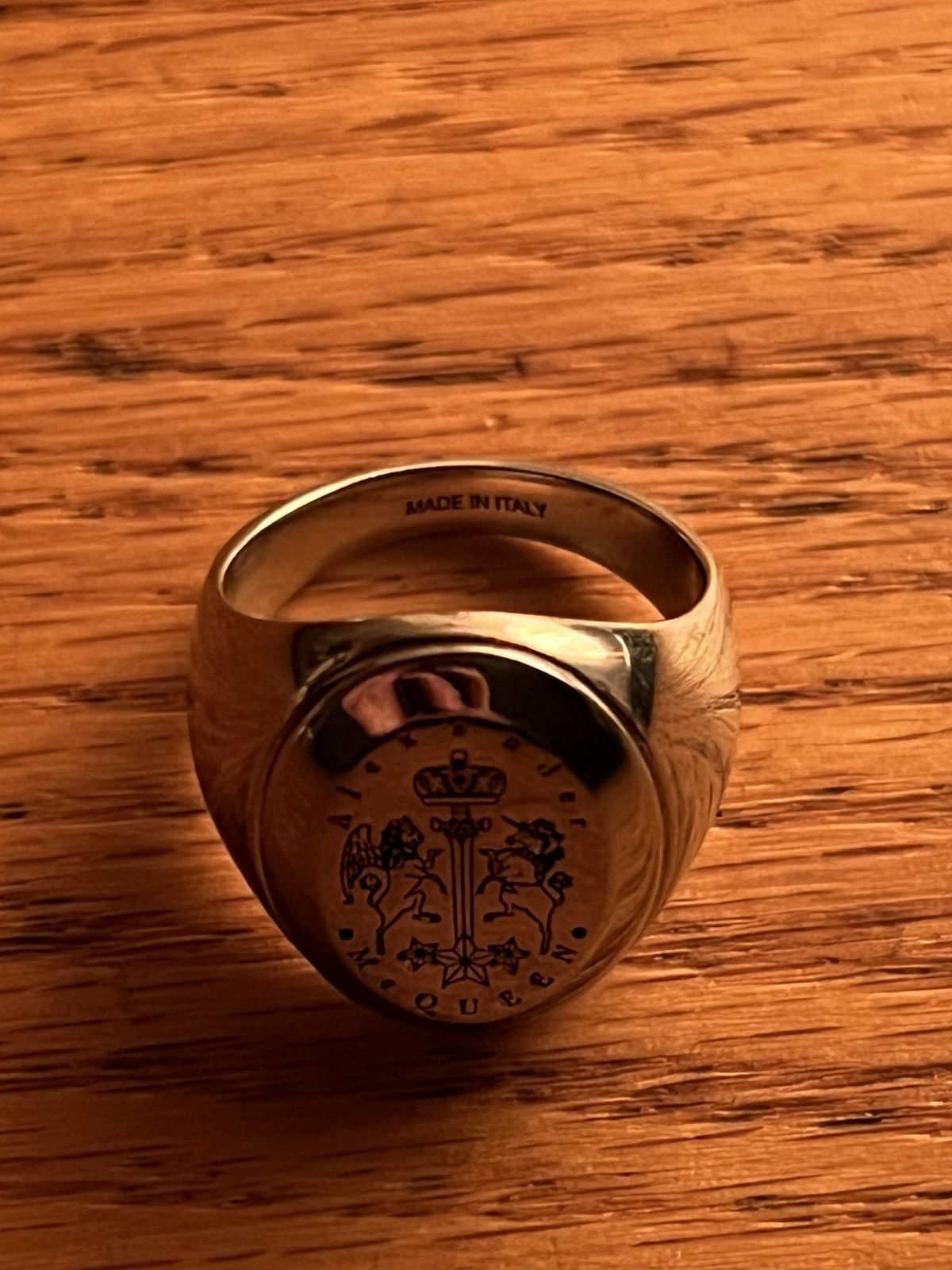 Alexander McQueen Alexander McQueen Coat of Arms Ring Size ONE SIZE - 5 Thumbnail