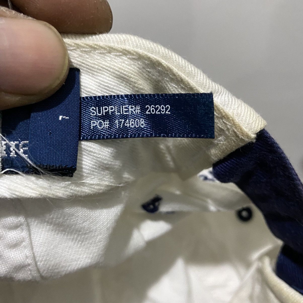 Polo Ralph Lauren × Vintage Rare Vintage Polo England Jeans Company Ralph Lauren Cap Size ONE SIZE - 7 Thumbnail