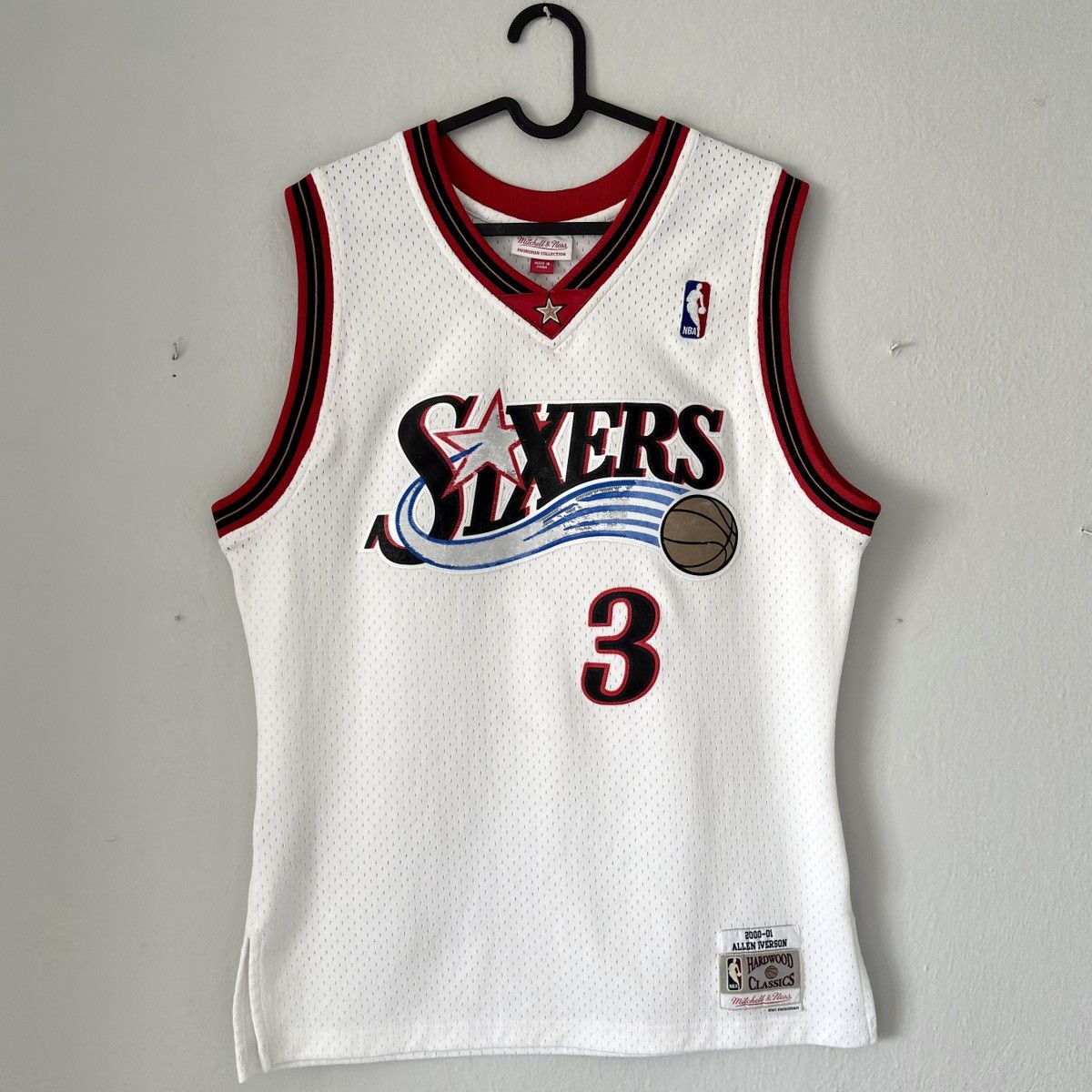 Mitchell & Ness 2000 Philadelphia Sixers Iverson Nike NBA Vintage Jersey Top Size US M / EU 48-50 / 2 - 2 Thumbnail