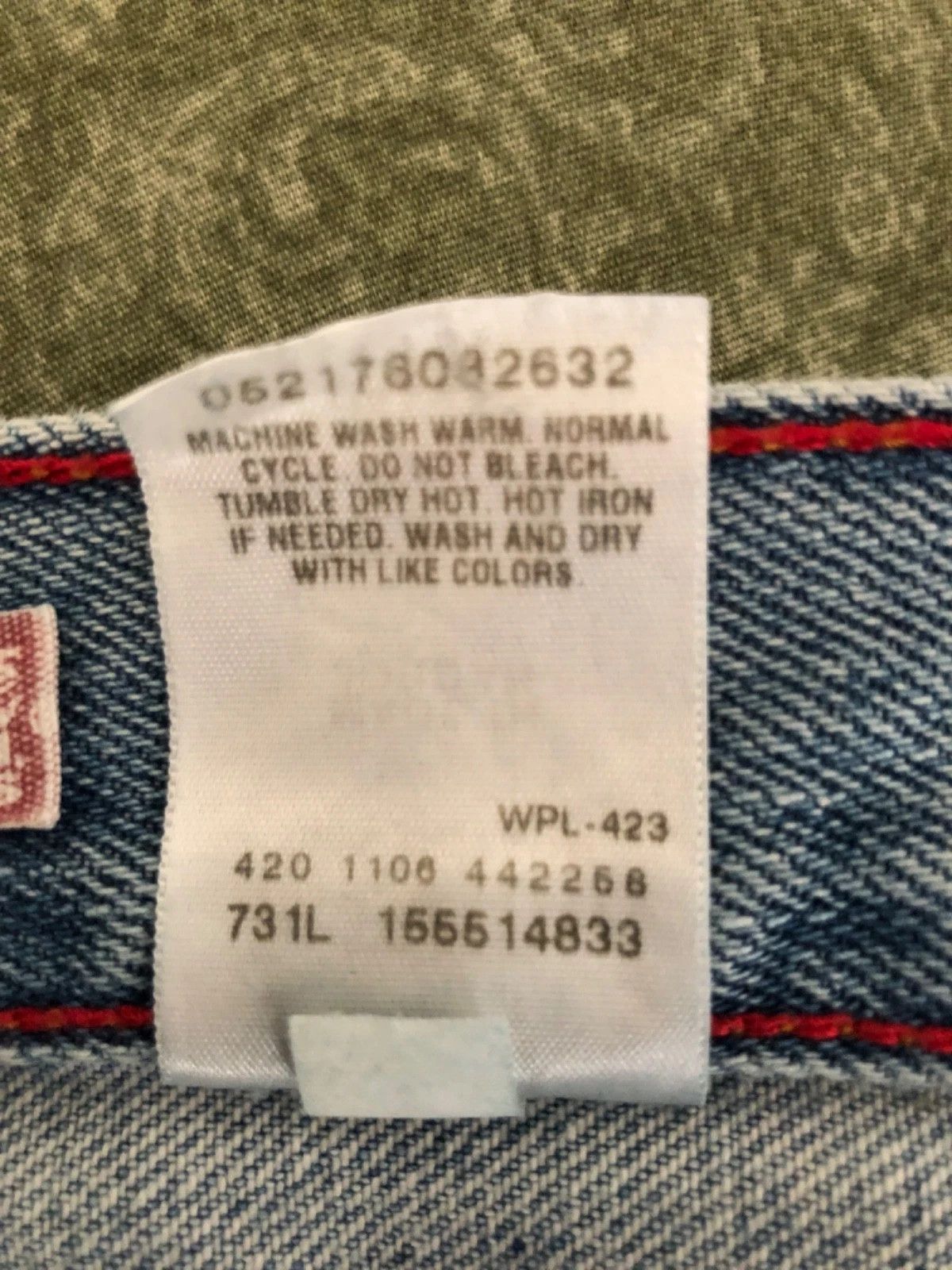 Levi's Vintage Clothing Levis Jeans 14 Blue Vintage 550 Tapered Relaxed Fit Casual Size 36" / US 14 / IT 50 - 9 Thumbnail