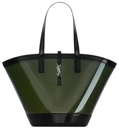 Saint Laurent Paris o1bcso1str1225 Size:OS/Panier Medium in Black/Green Size ONE SIZE - 1 Preview