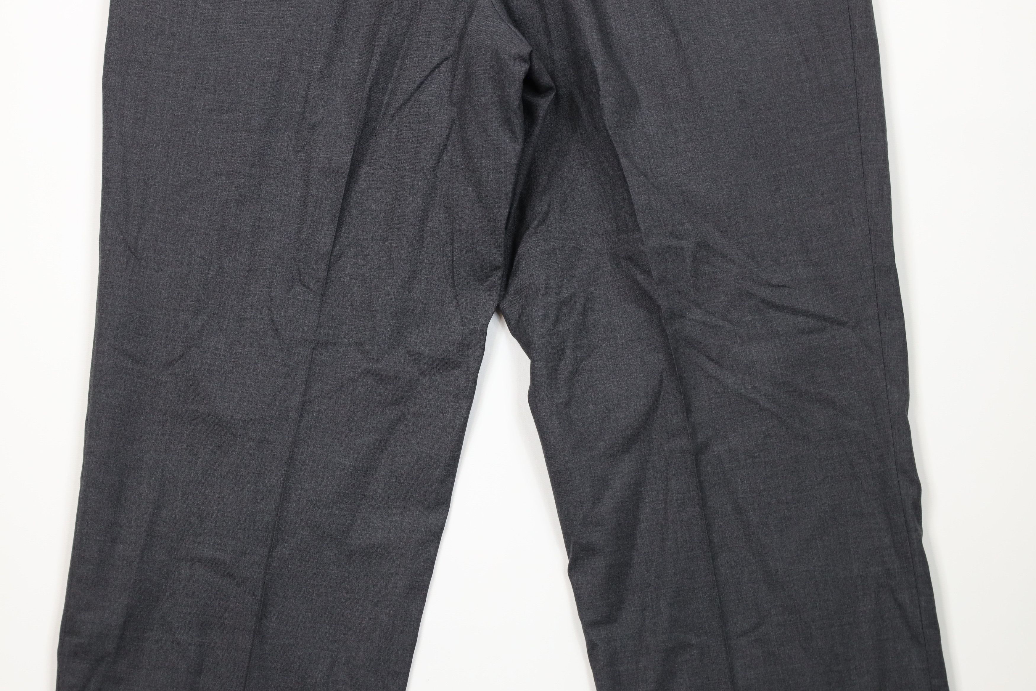 Lands' End Vintage 90s Lands End Cuffed Wide Leg Chino Pants Gray Size US 38 / EU 54 - 10 Thumbnail