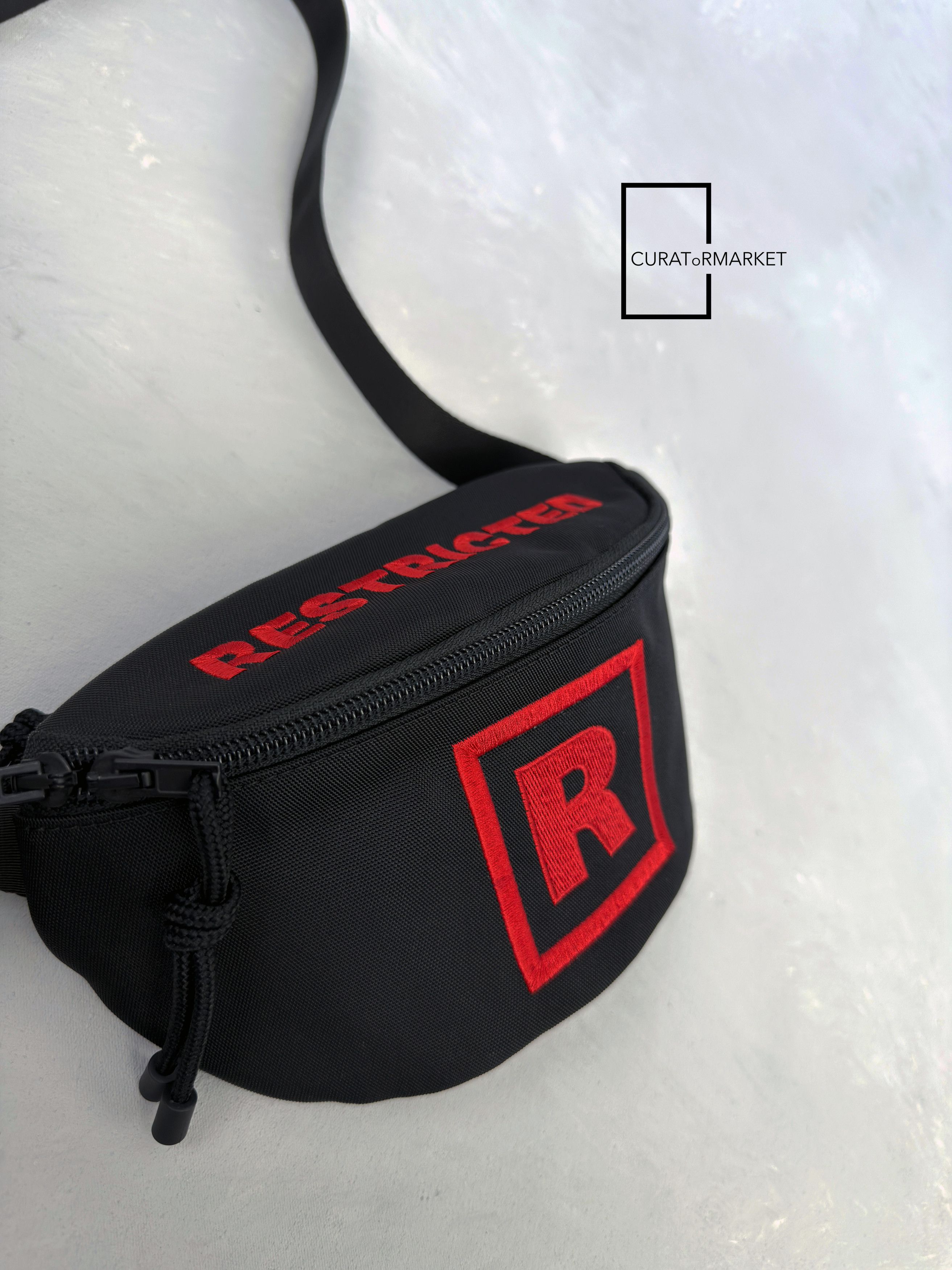 Vetements GRAIL RARE Embroidered Restricted Logo Fanny Belt Bag FW21 Size ONE SIZE - 2 Thumbnail
