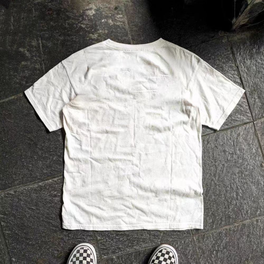 Vintage White retro snail print t-shirt Size US M / EU 48-50 / 2 - 2 Thumbnail