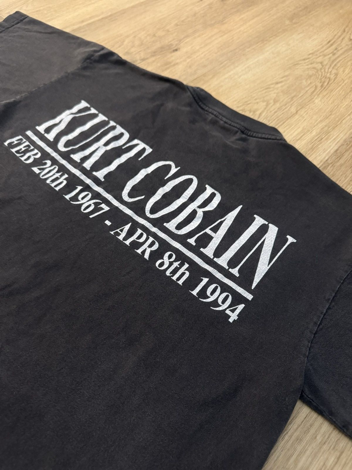 Vintage Vintage 1996 European Kurt Cobain Memorial Tee Size US M / EU 48-50 / 2 - 4 Thumbnail