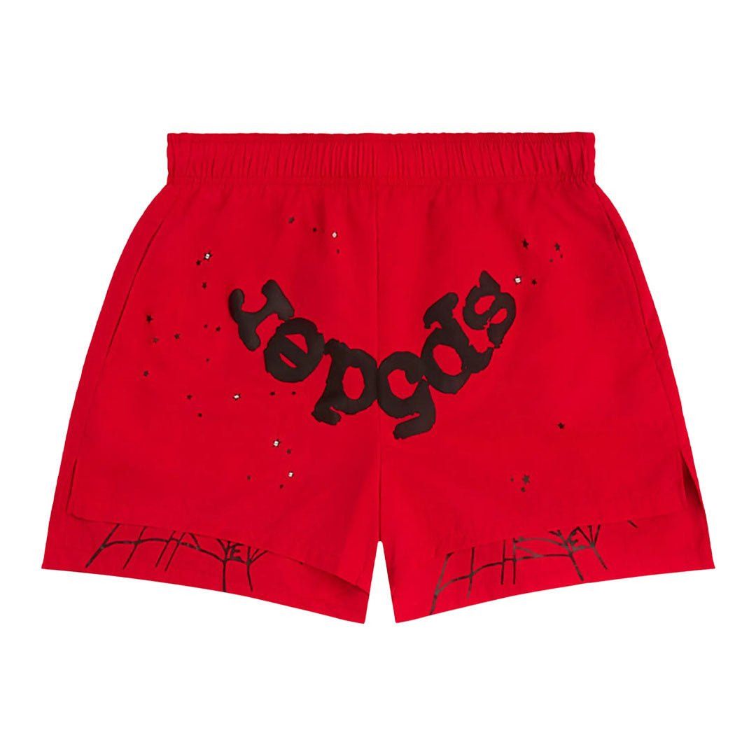 Sp5der OG Web Double Layer Short Red Size US 32 / EU 48 - 1 Thumbnail