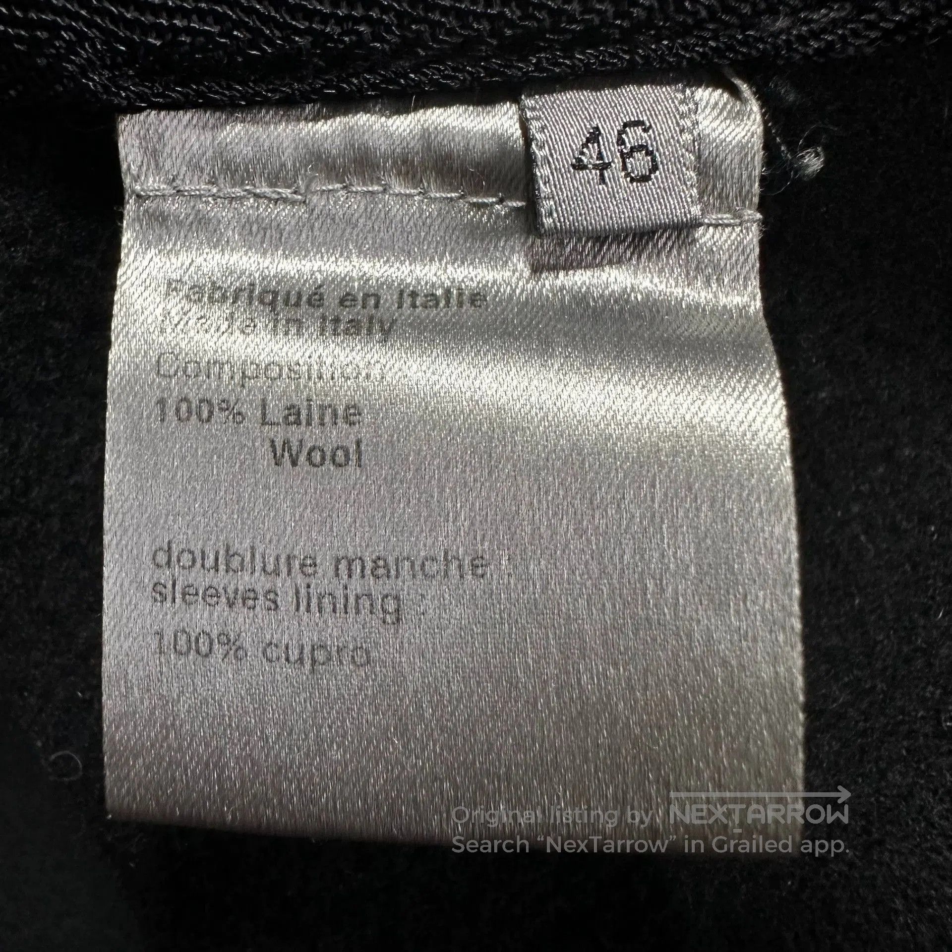 Dior dior homme black hooded coat with toggle closure. Size US M / EU 48-50 / 2 - 6 Thumbnail