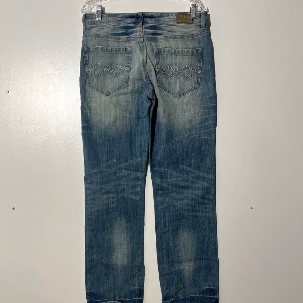 Vintage Urban Up Jeans Slim Straight Denim Blue 32x30 Mens Regular 5-Pocket Button Zip Vintage No Size US 32 / EU 48 - 4 Thumbnail