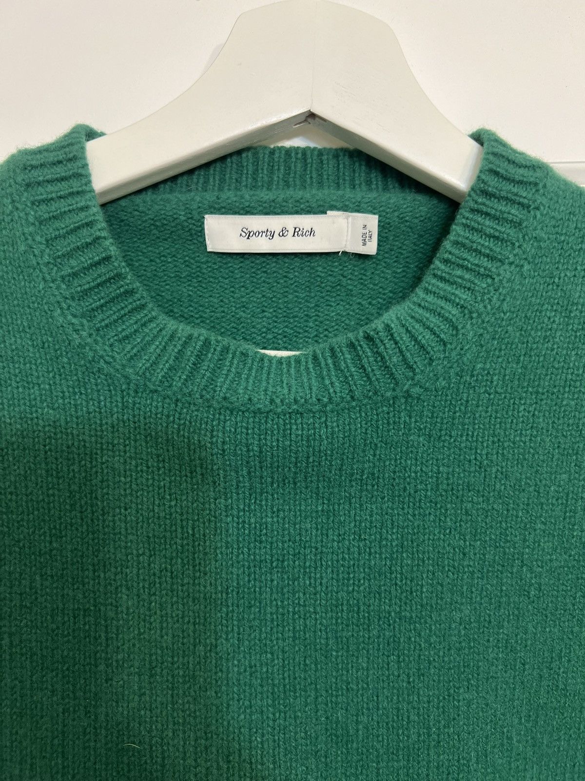 Sporty & Rich SRC Wool Crewneck Size M / US 6-8 / IT 42-44 - 2 Thumbnail