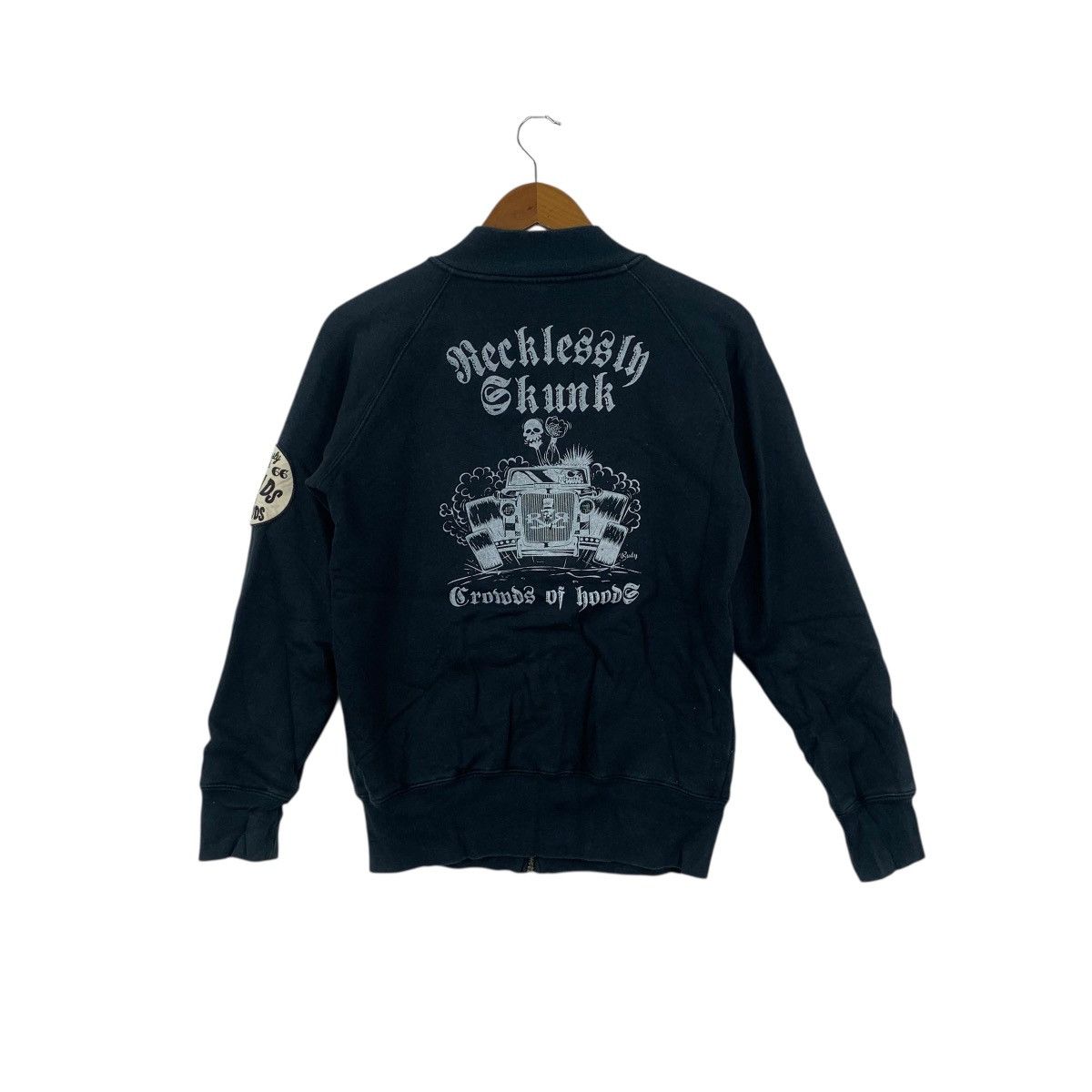 Other CROWDS OF HOODS Lucky Rudy Recklessly Skunk Jacket Sweater Size US S / EU 44-46 / 1 - 8 Thumbnail