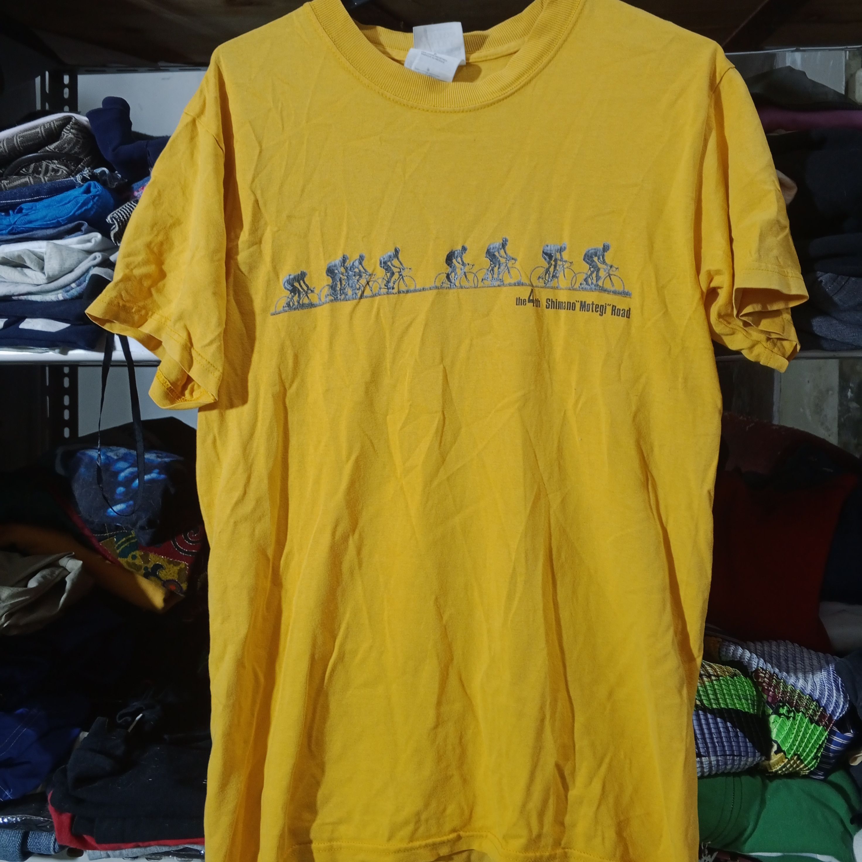 Japanese Brand vintage shimano motegi road t-shirt event tees Size US S / EU 44-46 / 1 - 1 Thumbnail