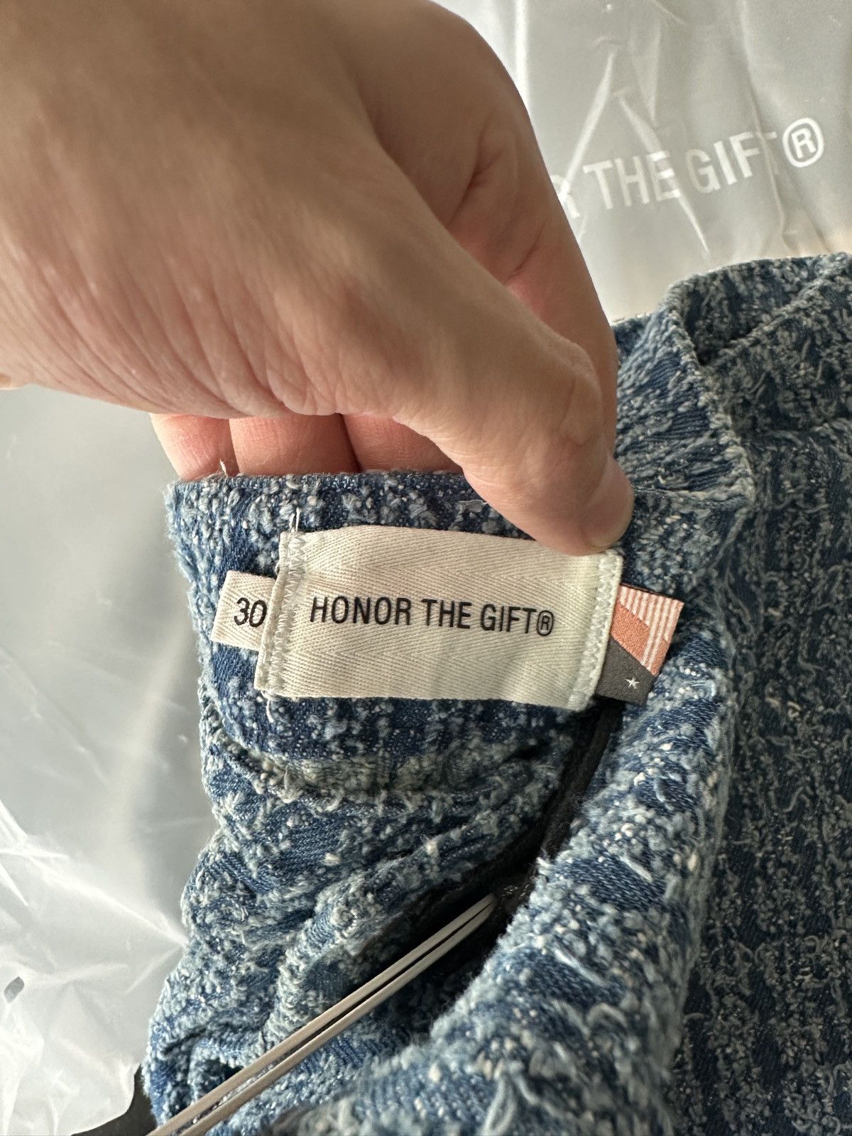 Honor the Gift Paneled Hole Punch Denim Blue Size US 30 / EU 46 - 5 Thumbnail