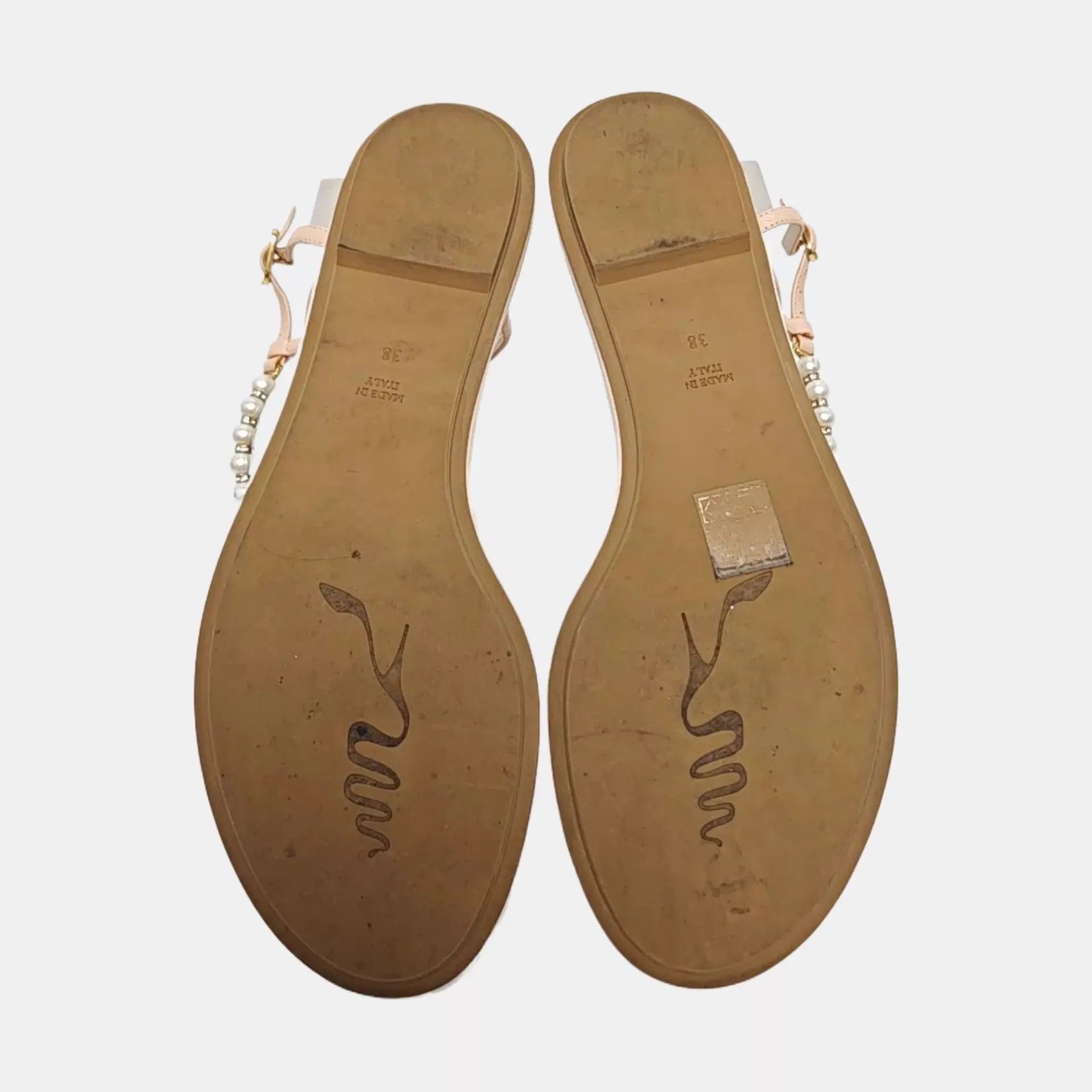 Rene Caovilla Rene+Caovilla flat sandal 38 EU Size US 7.5 / IT 37.5 - 5 Thumbnail