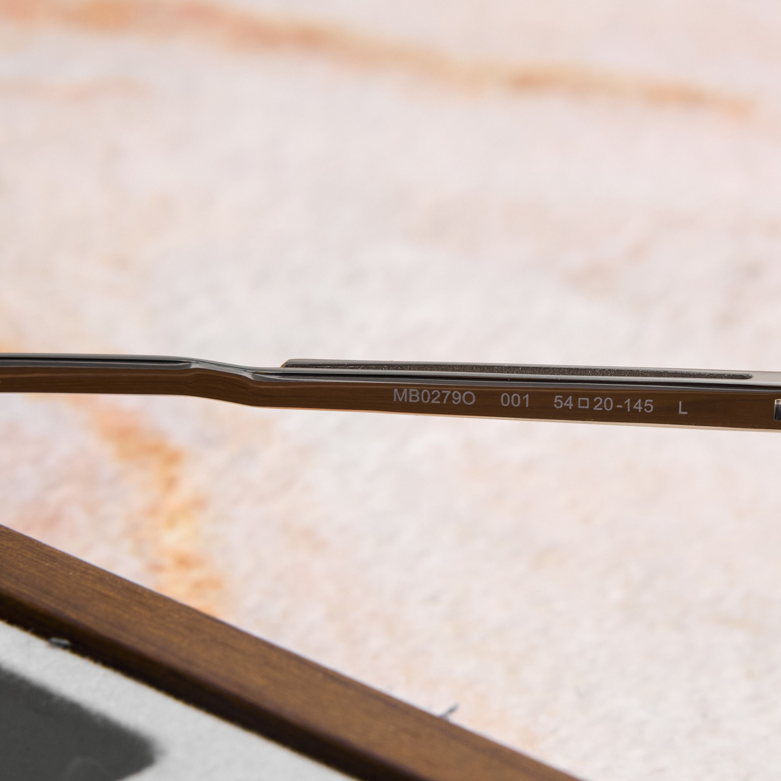 Montblanc MONTBLANC MB0279O 001 Sunglasses Size ONE SIZE - 4 Thumbnail