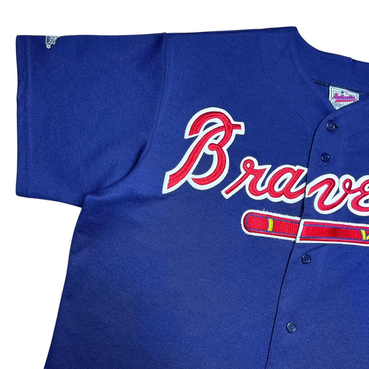 Majestic MLB Atlanta Braves Majestic Diamond Collection Sewn Jersey Size US XL / EU 56 / 4 - 6 Thumbnail