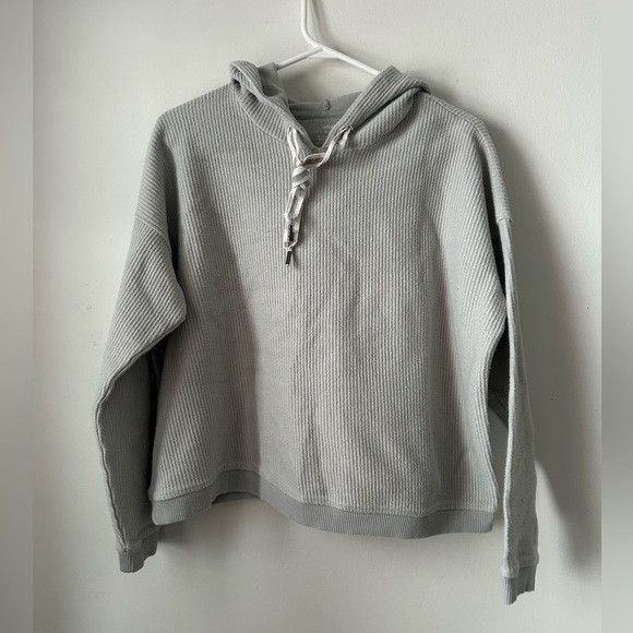American Eagle Outfitters Aerie New Love Corded Hoodie Size M / US 6-8 / IT 42-44 - 1 Thumbnail