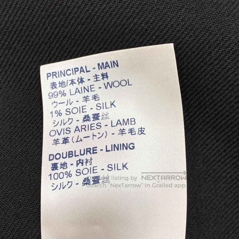 Louis Vuitton Louis Vuitton Black wool patchwork crew neck short sleeve Size XS / US 0-2 / IT 36-38 - 8 Thumbnail
