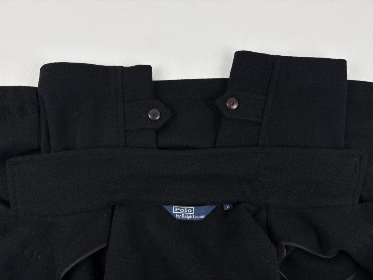Polo Ralph Lauren DEADSTOCK 90’s POLO RL Admiral Wool Black Duffle Toggle Pea Coat Jacket Trench XL Size US XL / EU 56 / 4 - 21 Thumbnail